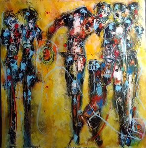 50 x 50 cm Acryl auf Leinwand