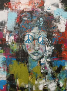 Acryl auf Leinwand/50 x70 cm