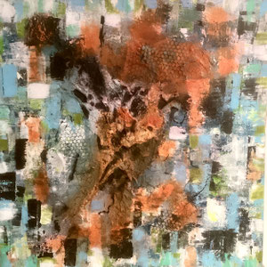 100 x 100 cm Acryl auf Leinwand