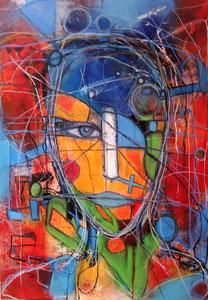 50 x 70 Acryl auf Leinwand