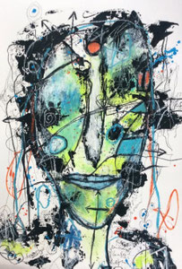 30 x 40 cm Acryl auf Papier