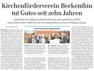 Artikel in den Lübecker Nachrichten vom 28.Feb.2012