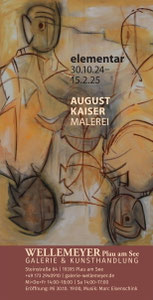 August Kaiser. Malerei