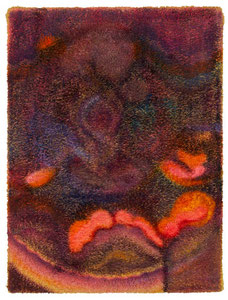 Shy swan - A late treasure, 2022 / Öl auf Frottee / 40x30 cm