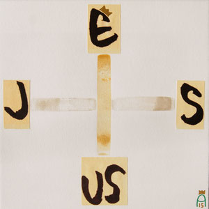 Je suis Jesus XVI (Andy Crown - 2015 - 40 x 40cm)