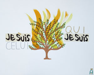 Je suis celui qui Je suis (Andy Crown - 2015 - 40 x 50cm)