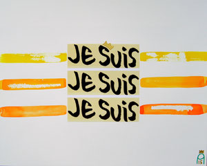 Je suis Je suis Je suis I (Andy Crown - 2015 - 40 x 50cm)