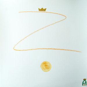 Who is afraid of Zerro ? VII - 8 (Andy Crown - 2016 - 40 x 40cm)