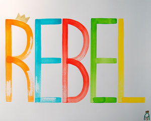 Rebel (Andy Crown - 2015 - 40 x 50cm)