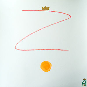 Who is afraid of Zerro ? VII - 3 (Andy Crown - 2016 - 40 x 40cm)