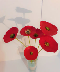 coquelicot papier mâché-fabrication artisanal 