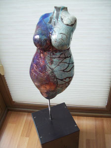 MatiPö. Ur-Mutter, Raku, MatiPö., 41 cm