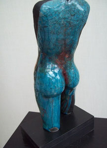 Raku Torso 38 cm