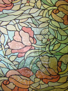 Detail vitrail WC