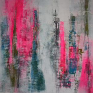 Manhatten 4                                    70x70         2019                Acryl auf Leinwand