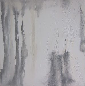 White 2                                                 80x80       2018               Acryl auf Leinwand