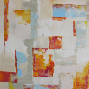 Pastel 3                       70x70          2012               Acryl auf Leinwand