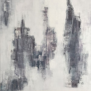 Manhatten 7                                  70x70               2019                Acryl auf Leinwand