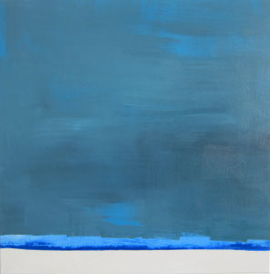 Meer 1                            80x80          2013             Acryl auf Leinwand