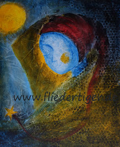 Schlaf • Acryl auf Leinwand • 50 cm x 60 cm