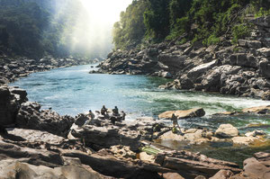 Am Smaragdfluss (Laos)