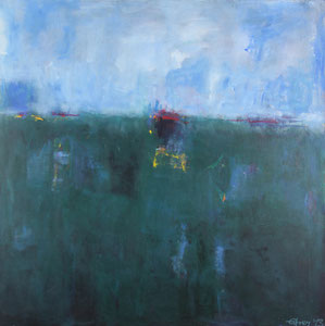 Horizont (100x100) - 2013     (in Privatbesitz)