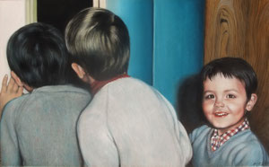 Weihnachten, 100x60cm, Öl auf Leinwand (2014)