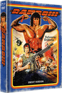 Rambo 3 - Mediabook Cover A - Limitiert aus 999 Stück [Blu-ray] Sylvester Stallone
