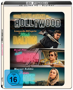 Once Upon A Time In… Hollywood (Limited UHD/BD Steelbook) Amazon Exklusiv [Blu-ray]