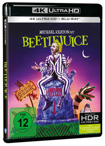 Beetlejuice (4K Ultra HD) (+ Blu-ray 2D) Darsteller : Keaton, Michael, Ryder, Winona, Davis, Geena, Baldwin, Alec, O'Hara, Catherine 