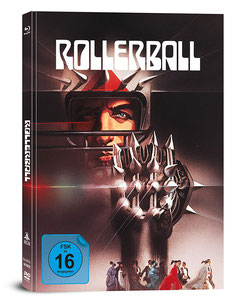 Rollerball - 3-Disc Limited Collector’s Edition im Mediabook (Blu-ray + DVD + Bonus-Blu-Ray) James Caan, John Houseman, Maud Adams, John Beck, Ralph Richardson