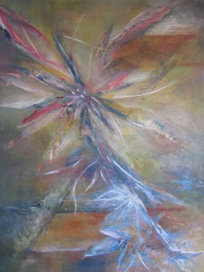  Herbstdistel 70 x 100 cm