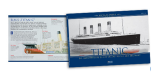 16 Cards from the collection "Ocean Liners", translation from English, 2017–2018 (Éditions Atlas)