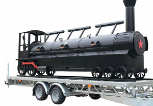 24" Triple Door Championship Train Trailer