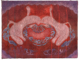 So könnte es aussehen, 2024 / Öl auf Frottee / 30x40 cm