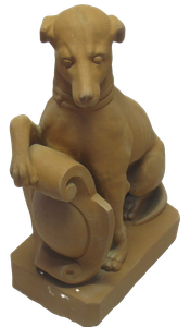  Statue chien hauteur 68 cm