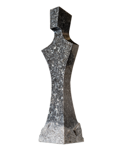 Maestro - als een dirigent, vóór de inzet - graniet - 80x21x18 cm (beschikbaar)