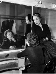 Marlene Dietrich and Edith Piaf