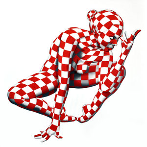 Danilo Martinis, L'attesa, Oil on canvas, 80x80 cm