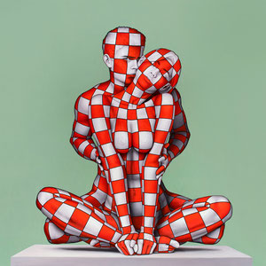 Oli on canvas 2025, 100x100 cm