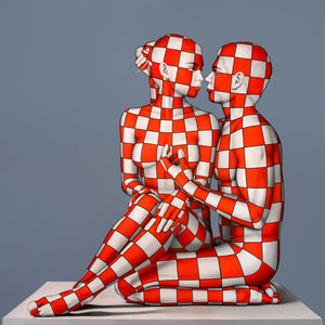 Oli on canvas 2025, 100x100 cm