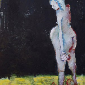 New Running Shoes, oil on canvas, 3' 7" X 3', 2012, $525