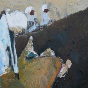 The Church, oil on canvas, 20" X 20", 2008, $500