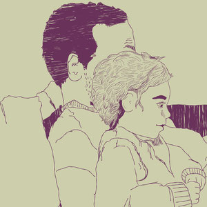 Illustration, Vater und Sohn, Grafikdesign München, Juliane Schlumberger