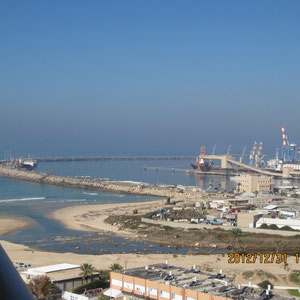 Vue côté port