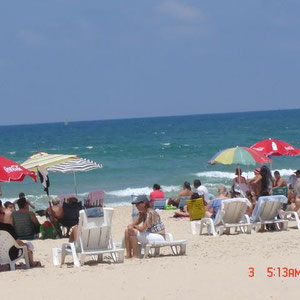 La plage en été