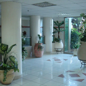 Lobby luxueux