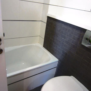 salle de bain baignoire