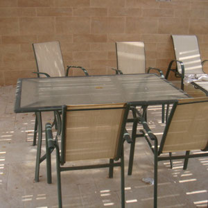 Table de jardin