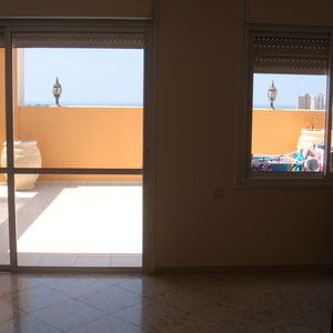 Terrace access from 2nd bedroom